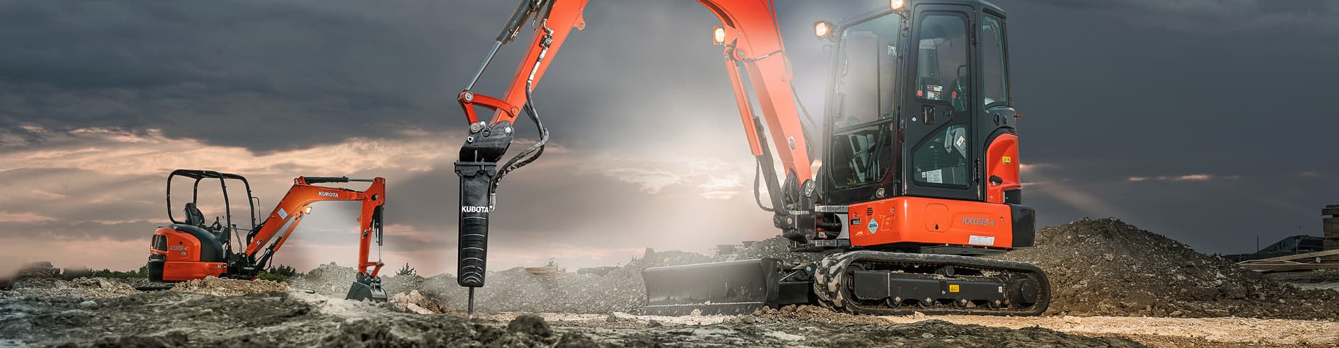 Mini-excavatrices 2-4 Tonne