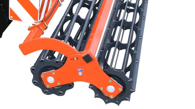 Double rouleau cage - pour sols légers à moyens