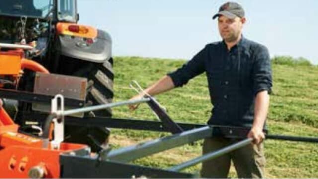 Hauteur de ratissage réglable