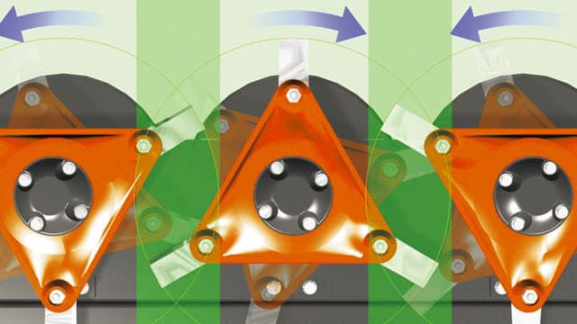 Disques à rotation inverse