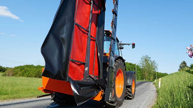 Position de transport verticale