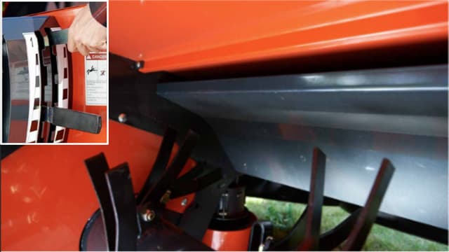 Ensemble d’andaineur à tapis BX