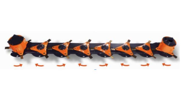 Disques à rotation inverse