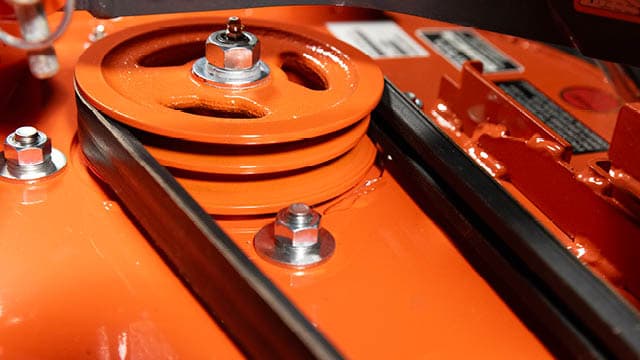 Heavy-duty fabricated mower deck