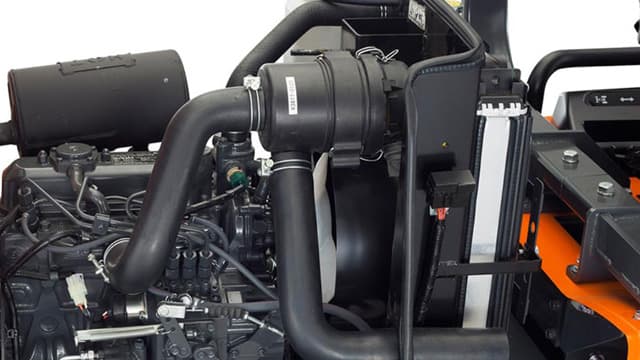 Puissant moteur diesel de Kubota