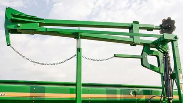 Optional flat-fold row markers