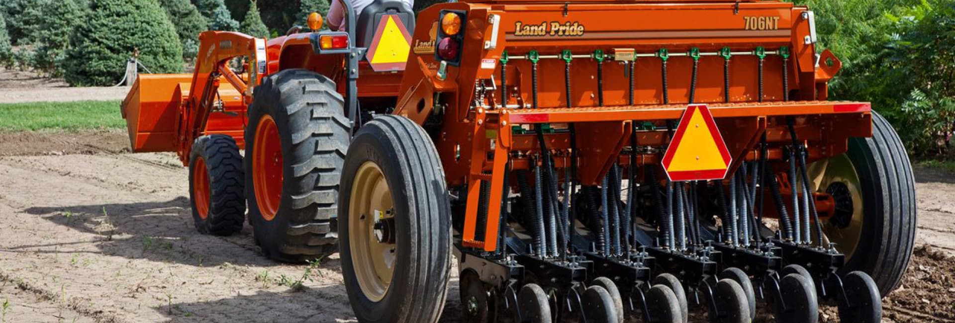 Les semoirs compacts sans labour de Land Pride