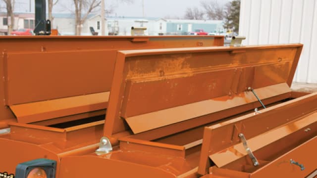 Godets d’alimentation cannelés