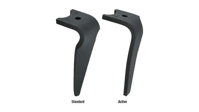 Optional Active tines