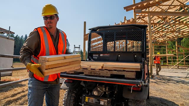 Caisse de chargement en acier robuste