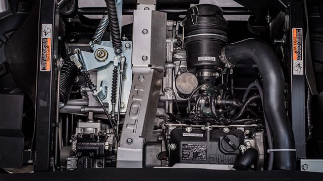 Un puissant moteur de Kubota