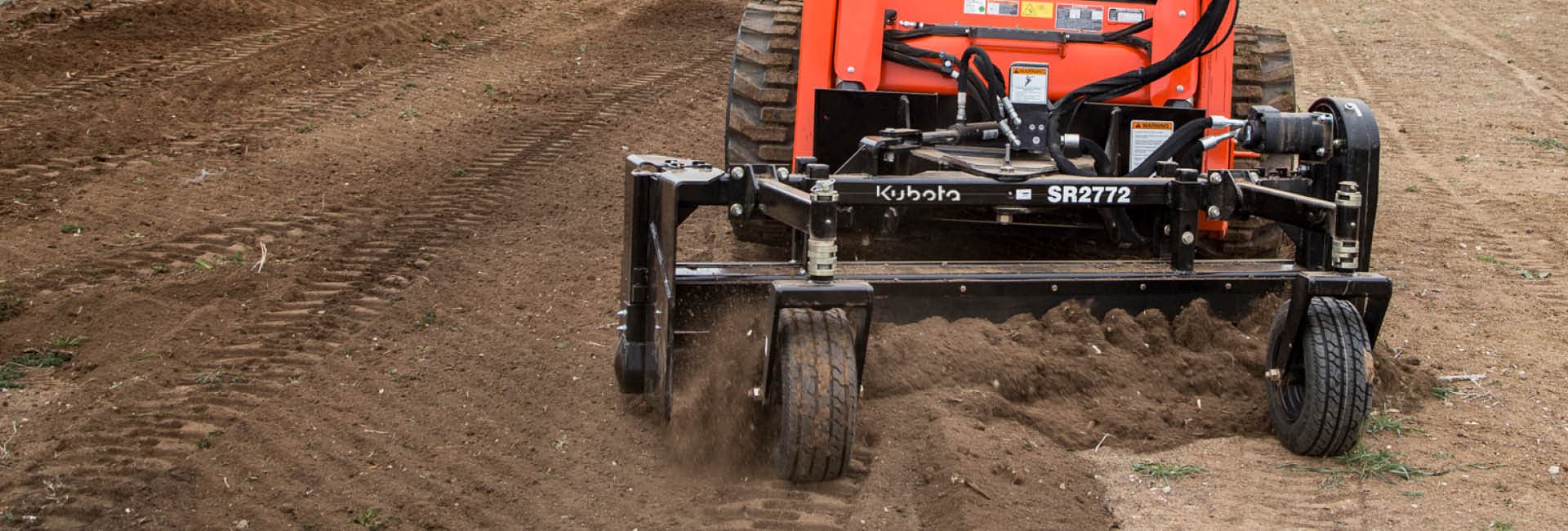 Powered Rake - Angle