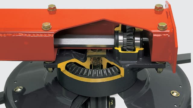 Boîte d’engrenages facile d’entretien