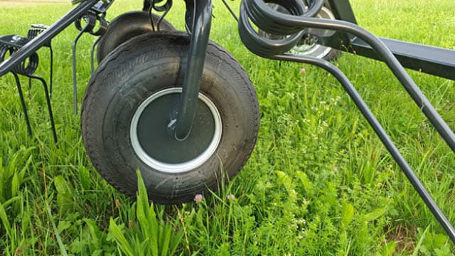 Réglage facile de l'angle d'épandage