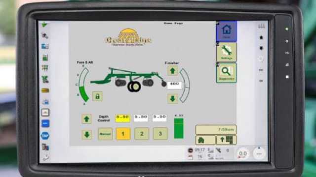 Système Implement command® (en option)