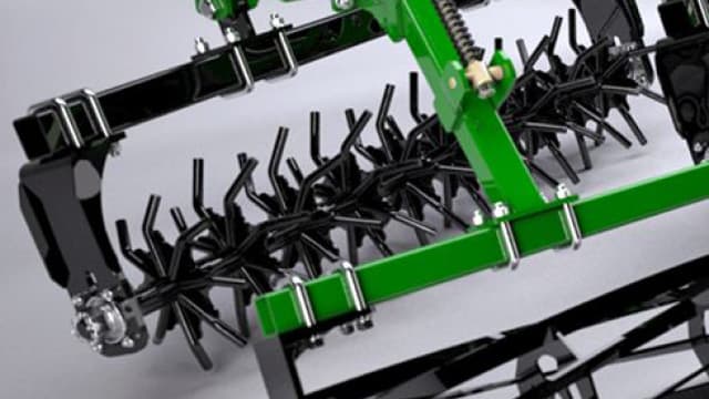 Herse à pointes roulantes