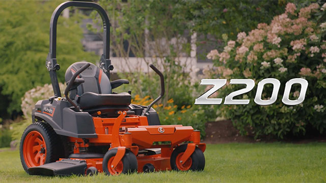Kubota z200 shop series price