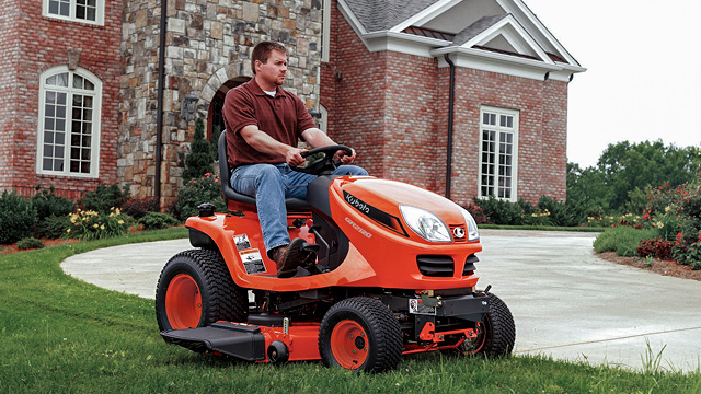 Small tractor lawn mower deals