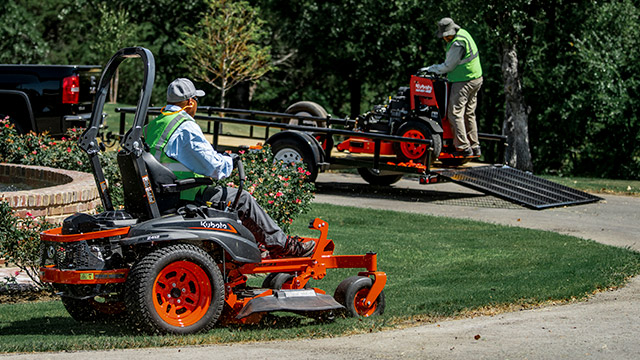 Kubota diesel deals lawn mowers